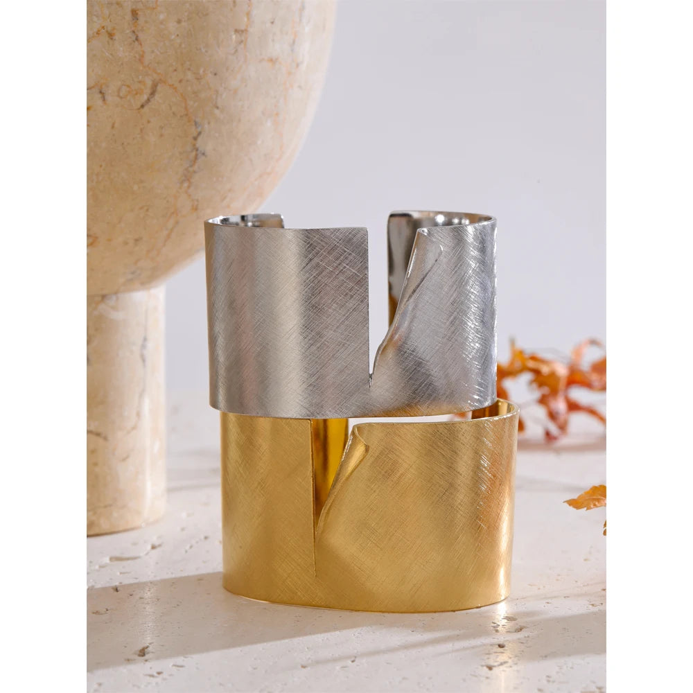 Isalene  Bracelets Aurelia Statement Cuff