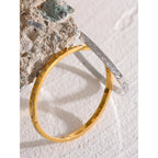 Isalene  Bracelets Celeste Crystal Bangle Bracelet