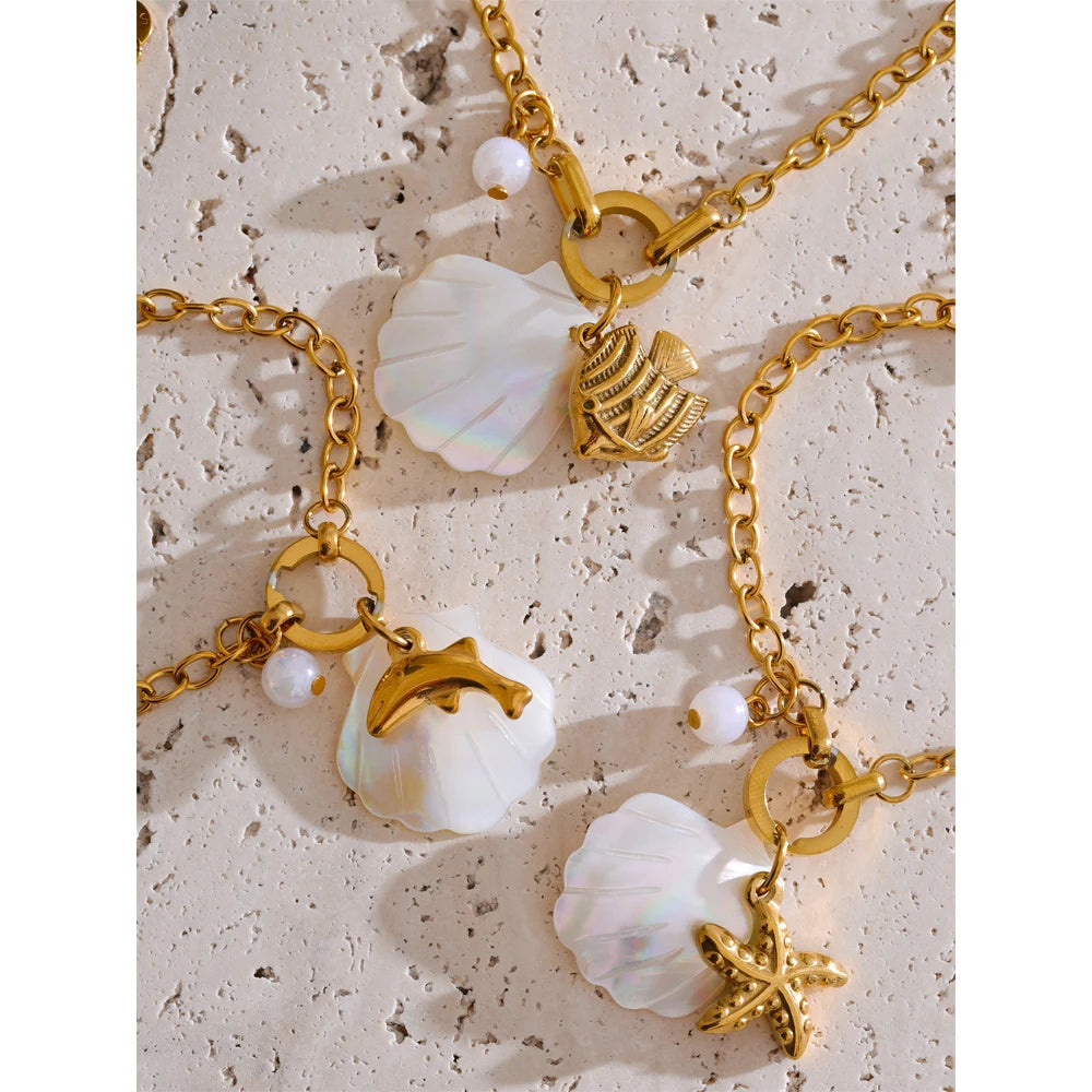 Isalene  Bracelets Coastal Charm Bracelet Collection