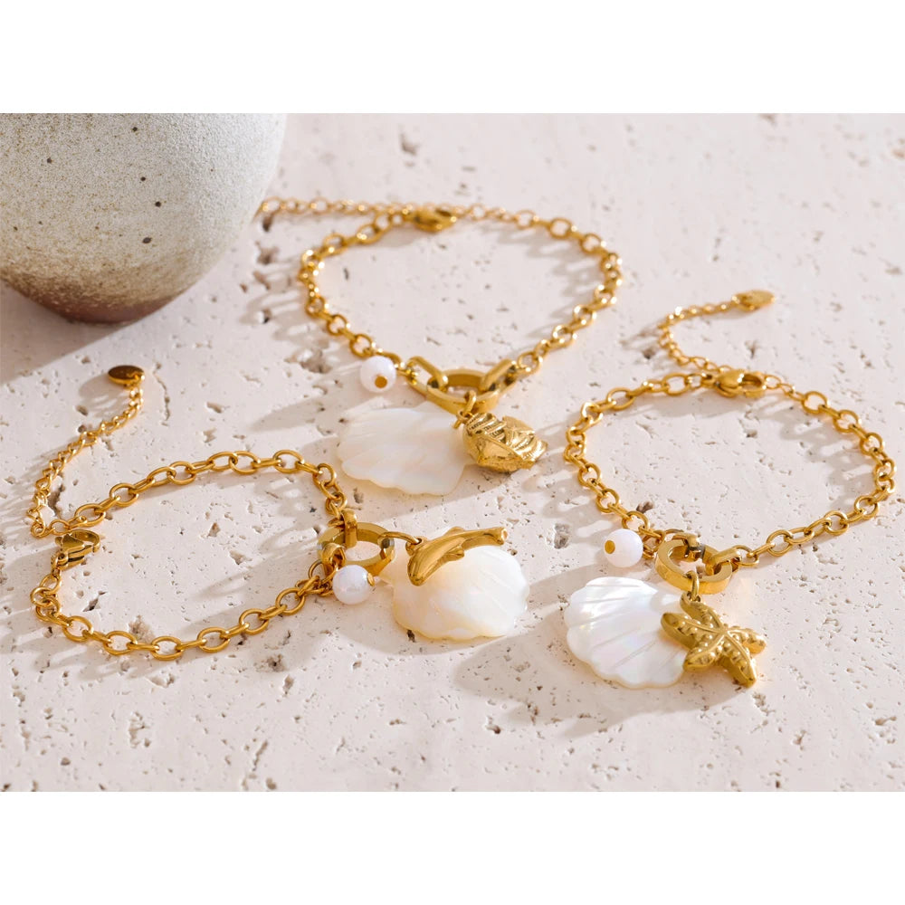 Isalene  Bracelets Coastal Charm Bracelet Collection
