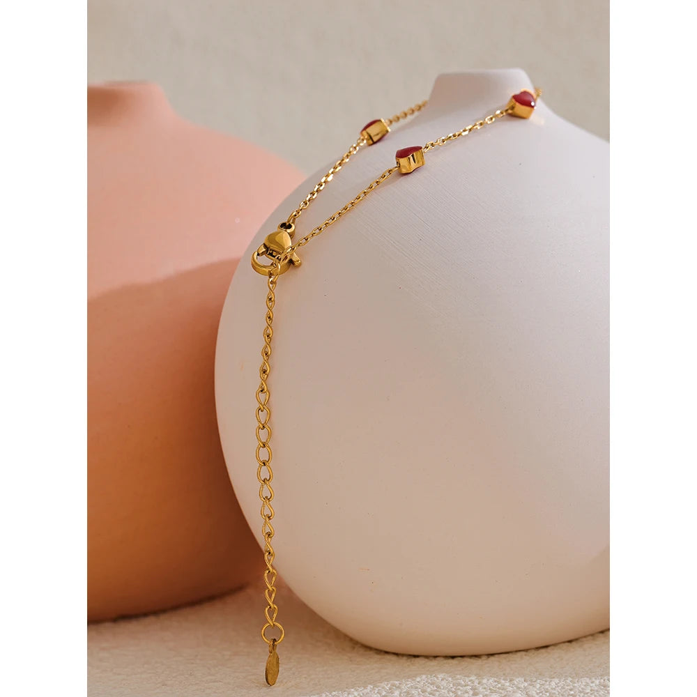 Isalene  Bracelets Gold Amora Charm Bracelet