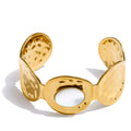 Isalene  Bracelets Gold Marais Pearl Statement Cuff