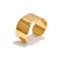 Isalene  Bracelets Gold Valora Sculpt Cuff