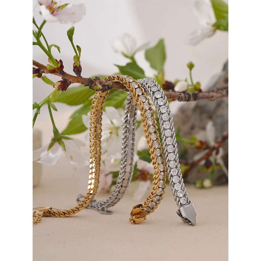Isalene  Bracelets Lunara Tennis Bracelet