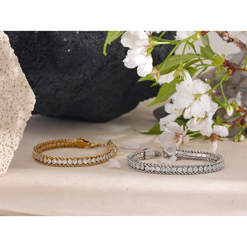 Isalene  Bracelets Lunara Tennis Bracelet