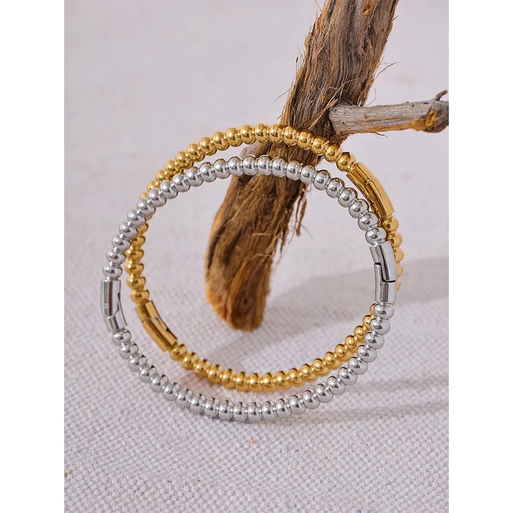 Isalene  Bracelets Lyra Beaded Stretch Bracelet