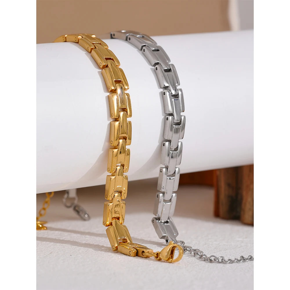 Isalene  Bracelets Modern Link Bracelet