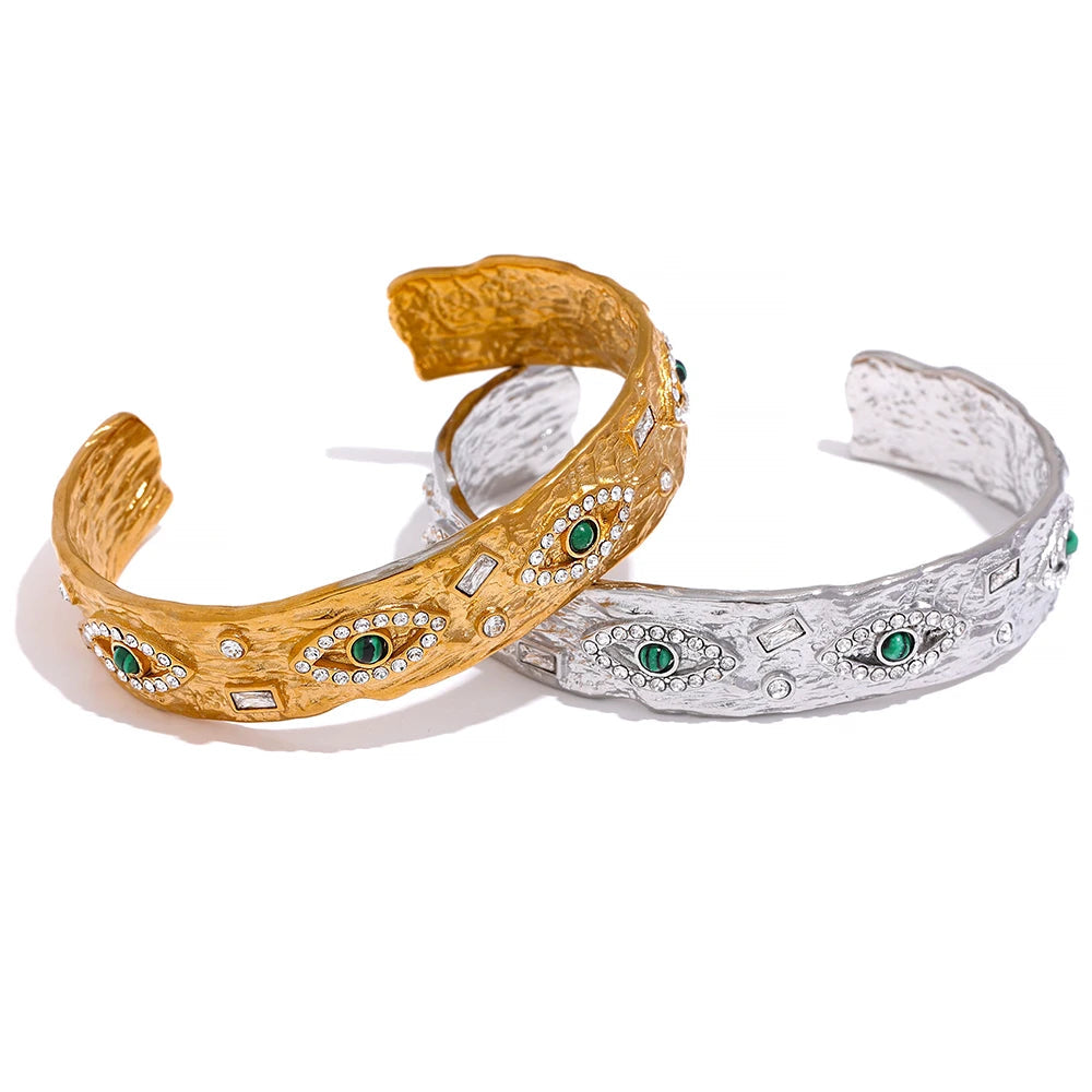 Isalene  Bracelets Mystic Gaze Cuff