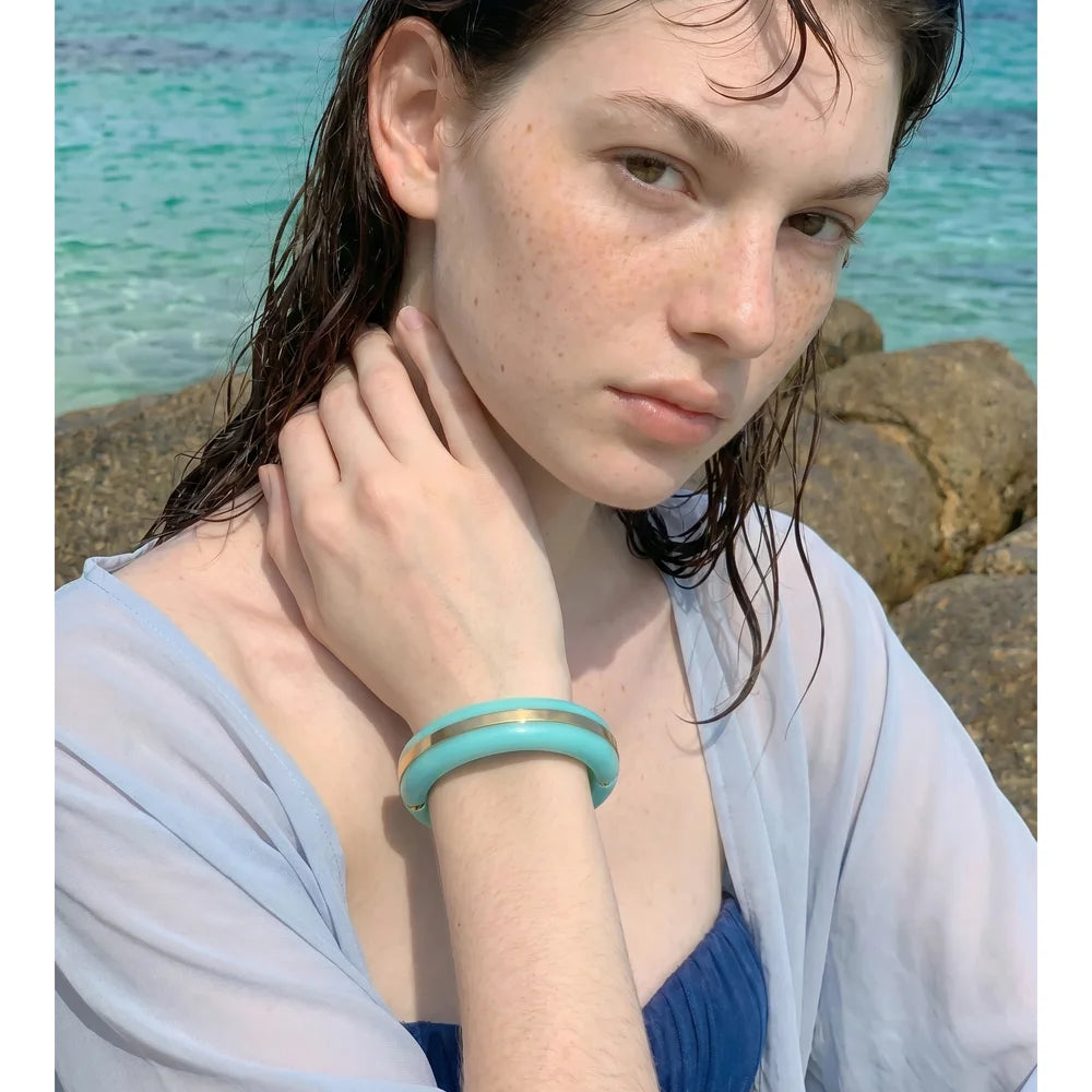 Isalene  Bracelets Portofino Resin Bangle Bracelet