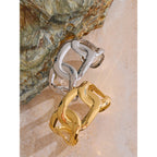 Isalene  Bracelets Sienna Sculptural Cuff Bracelet