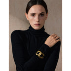 Isalene  Bracelets Sienna Sculptural Cuff Bracelet