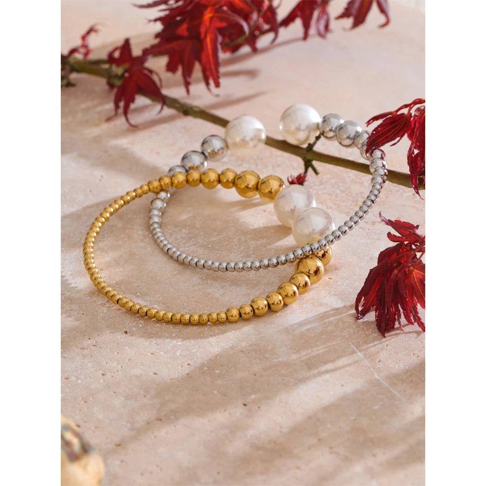 Isalene  Bracelets Vivienne Pearl Cuff