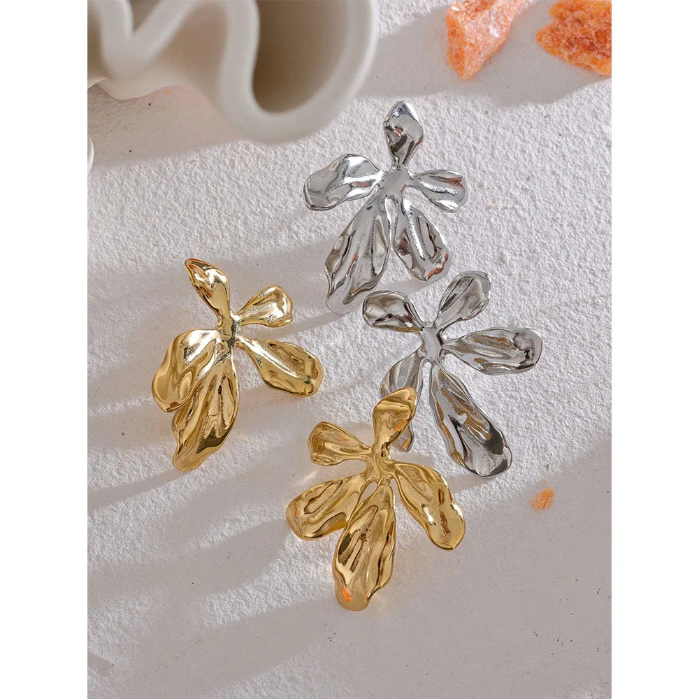Isalene  Earrings Abstract Bloom Earrings