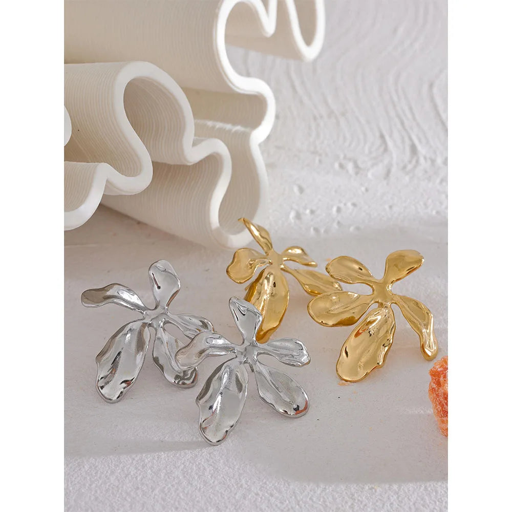 Isalene  Earrings Abstract Bloom Earrings