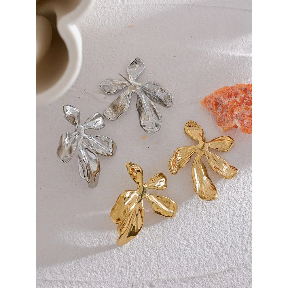 Isalene  Earrings Abstract Bloom Earrings
