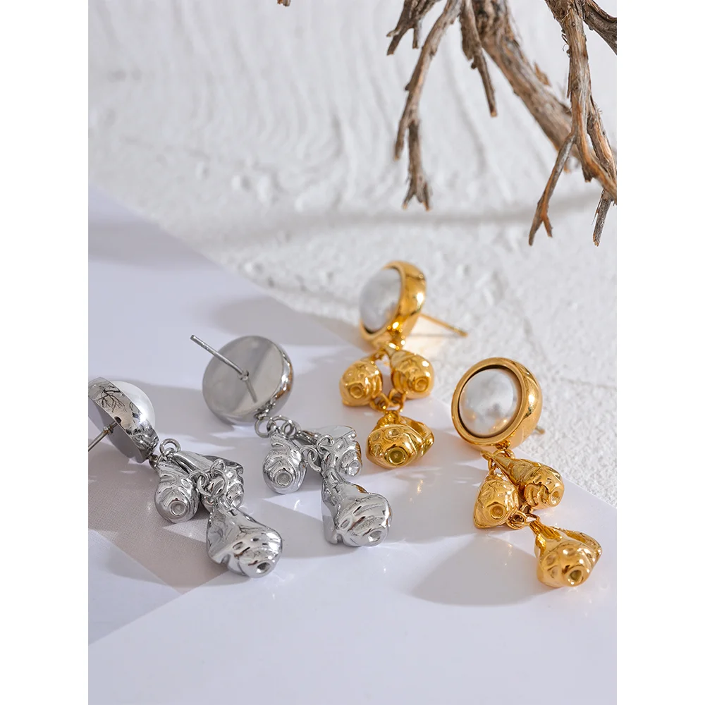 Isalene  Earrings Aurelia Pearl Drop Earrings