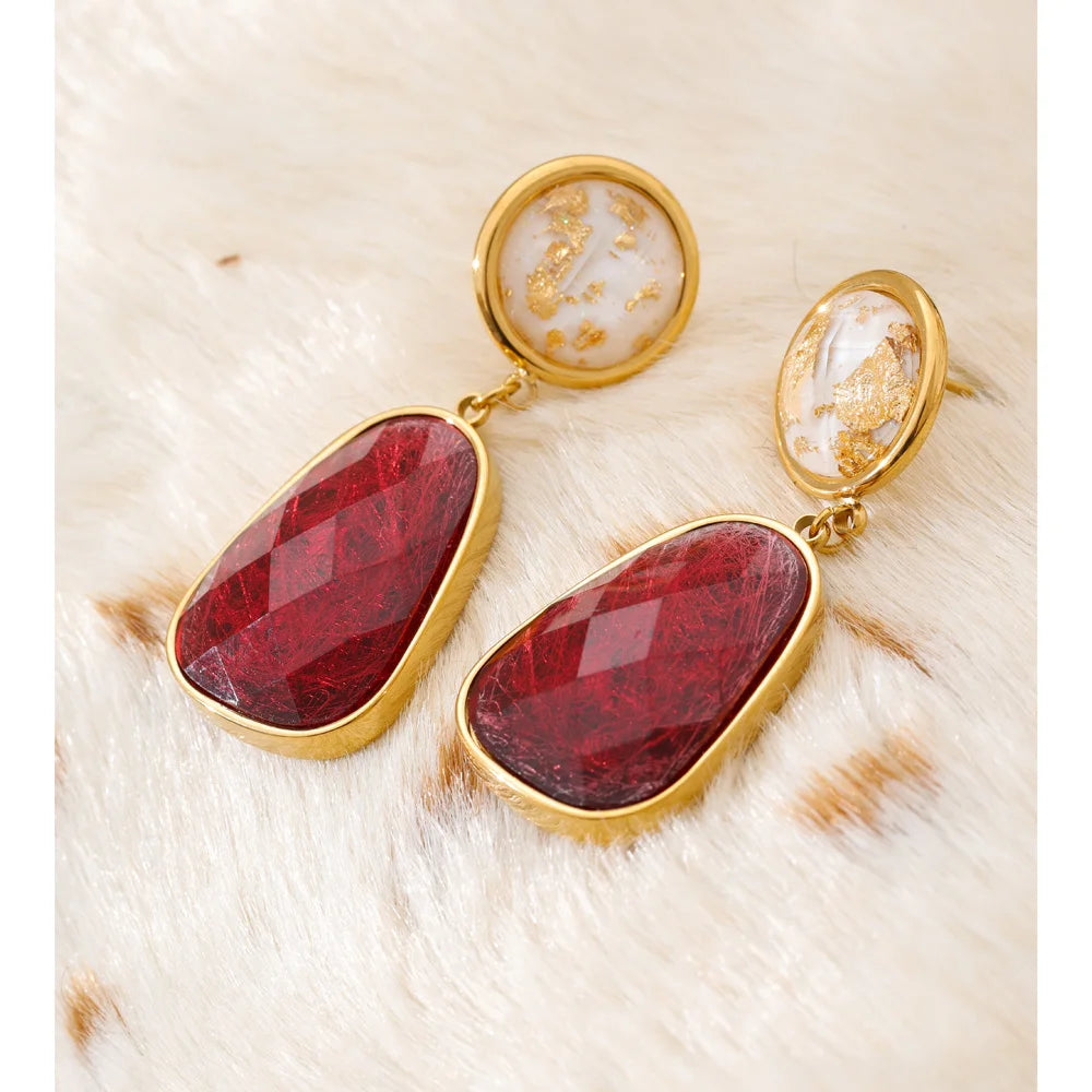 Isalene  Earrings Aurora Gem Earrings