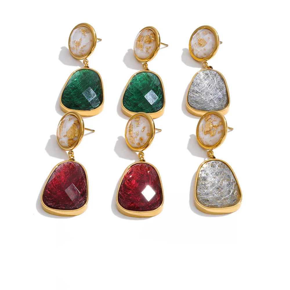 Isalene  Earrings Aurora Gem Earrings