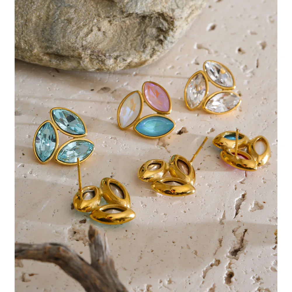 Isalene  Earrings Capri Stud Earrings