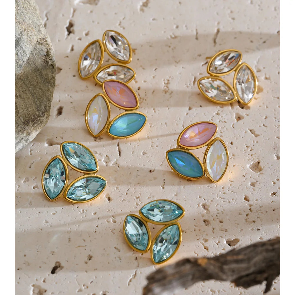 Isalene  Earrings Capri Stud Earrings
