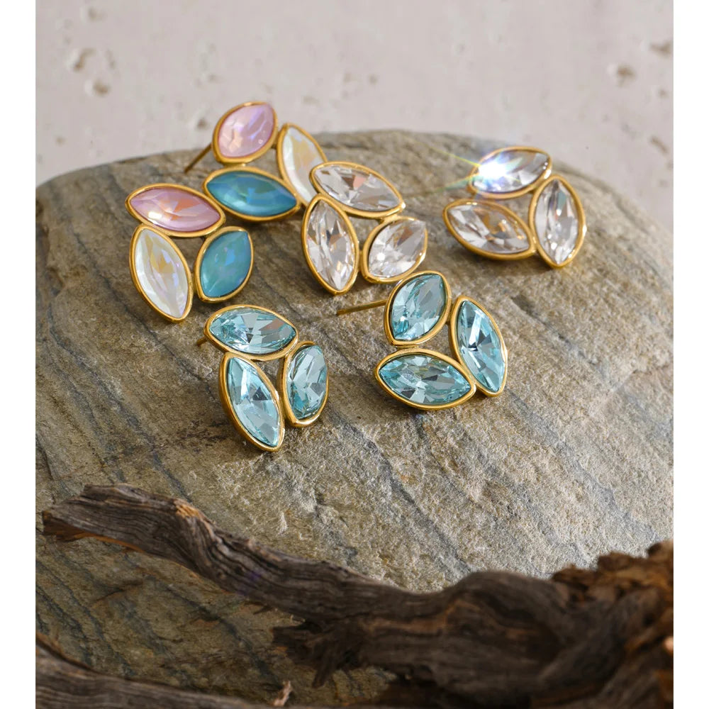 Isalene  Earrings Capri Stud Earrings