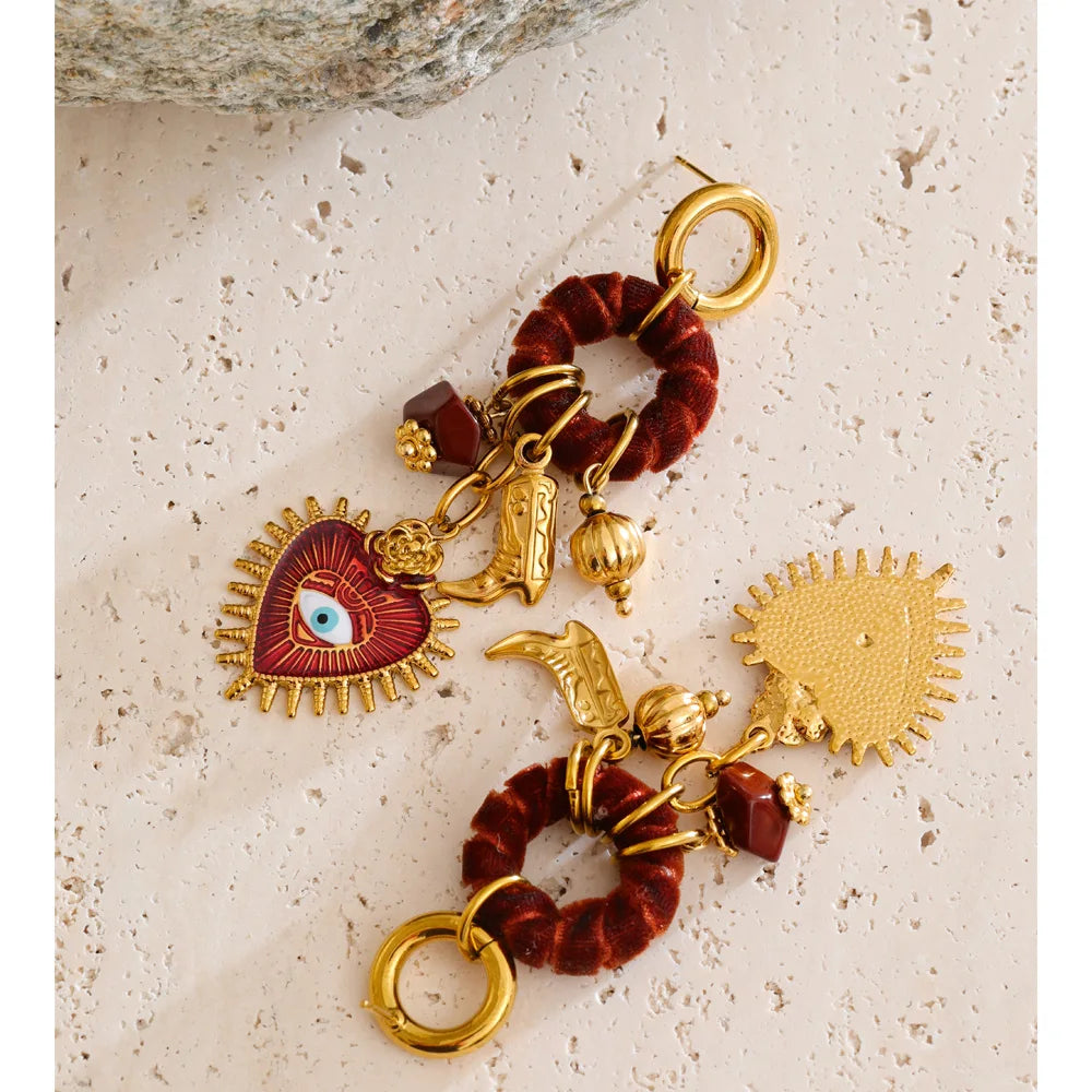 Isalene  Earrings Celestia Charm Earrings