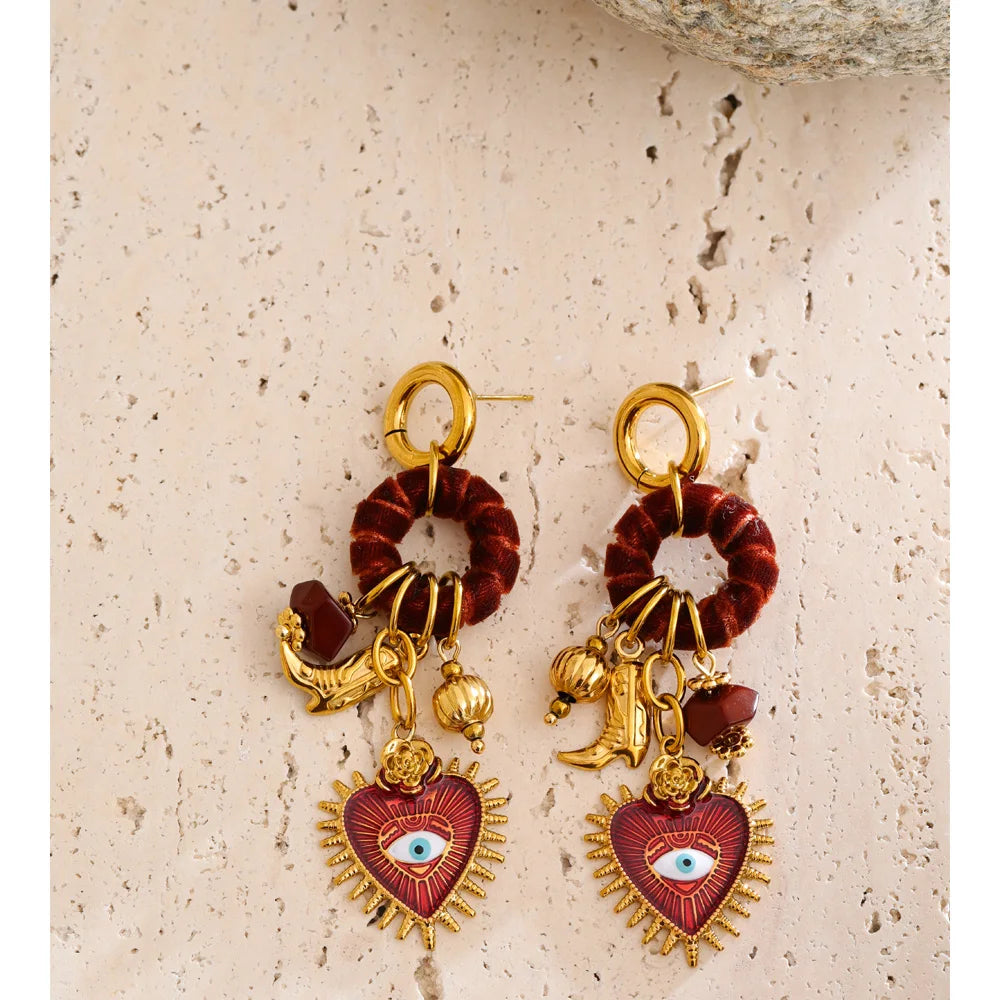 Isalene  Earrings Celestia Charm Earrings