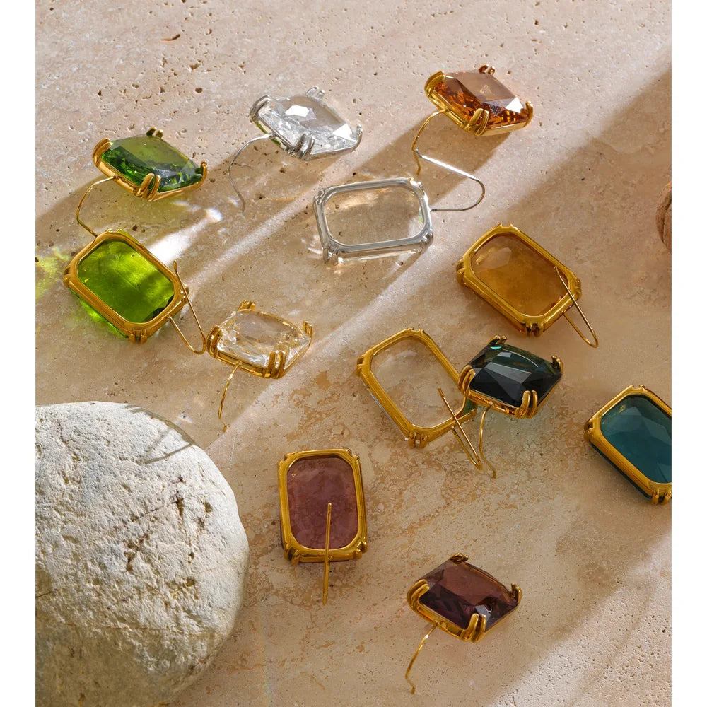 Isalene  Earrings Elara Gem Drop Earrings