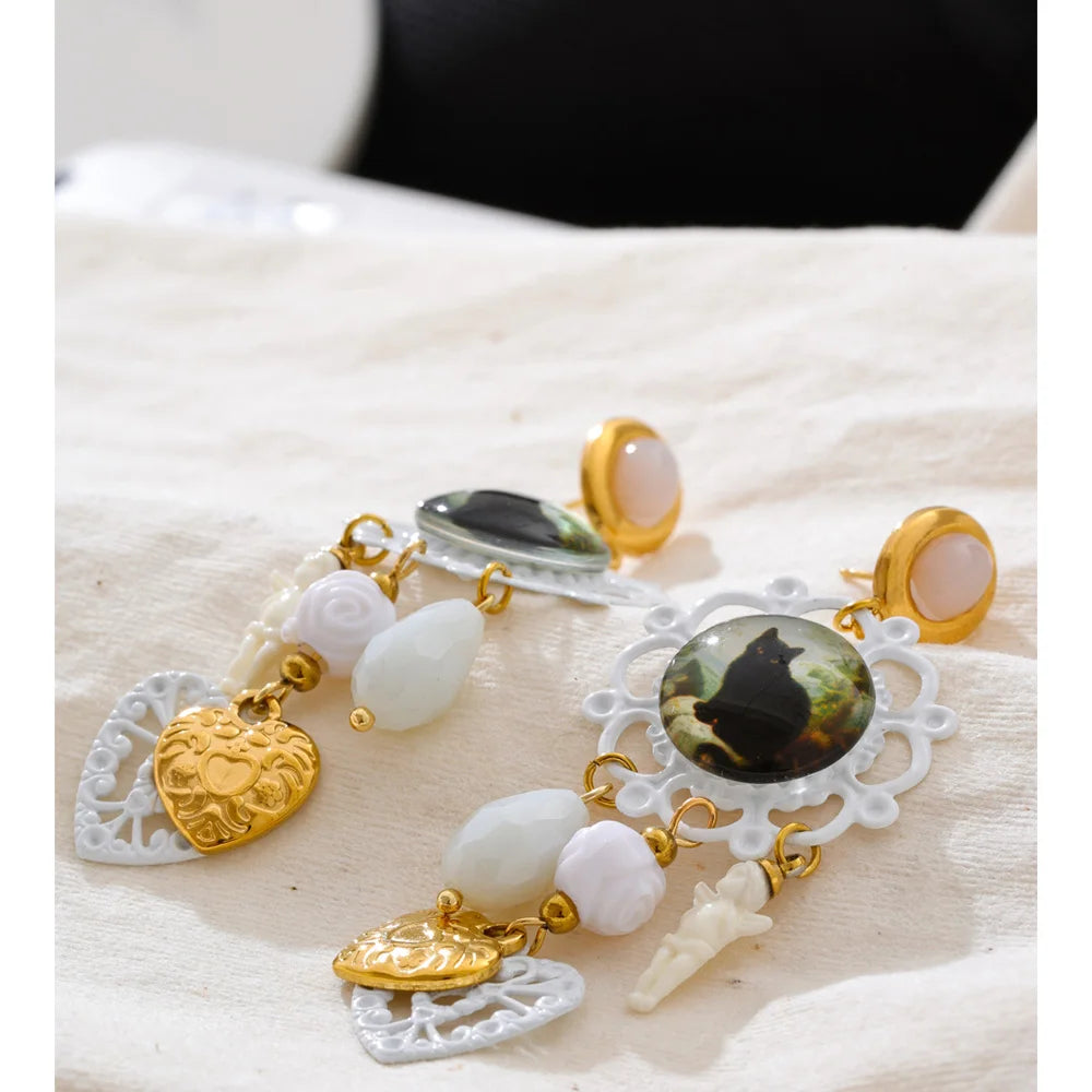 Isalene  Earrings Enchanted Familiar Drop Earrings