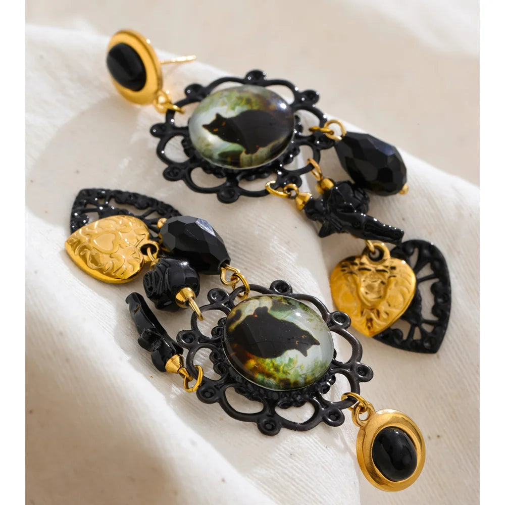 Isalene  Earrings Enchanted Familiar Drop Earrings