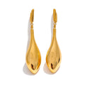 Isalene  Earrings Gold Amara Liquid Drop Earrings