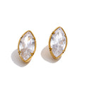 Isalene  Earrings Gold Aurelia Stud Earrings