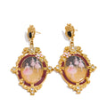 Isalene  Earrings Gold Aurélie Ballerina Portrait Earrings