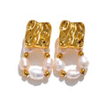 Isalene  Earrings Gold Seraphina Pearl Earrings