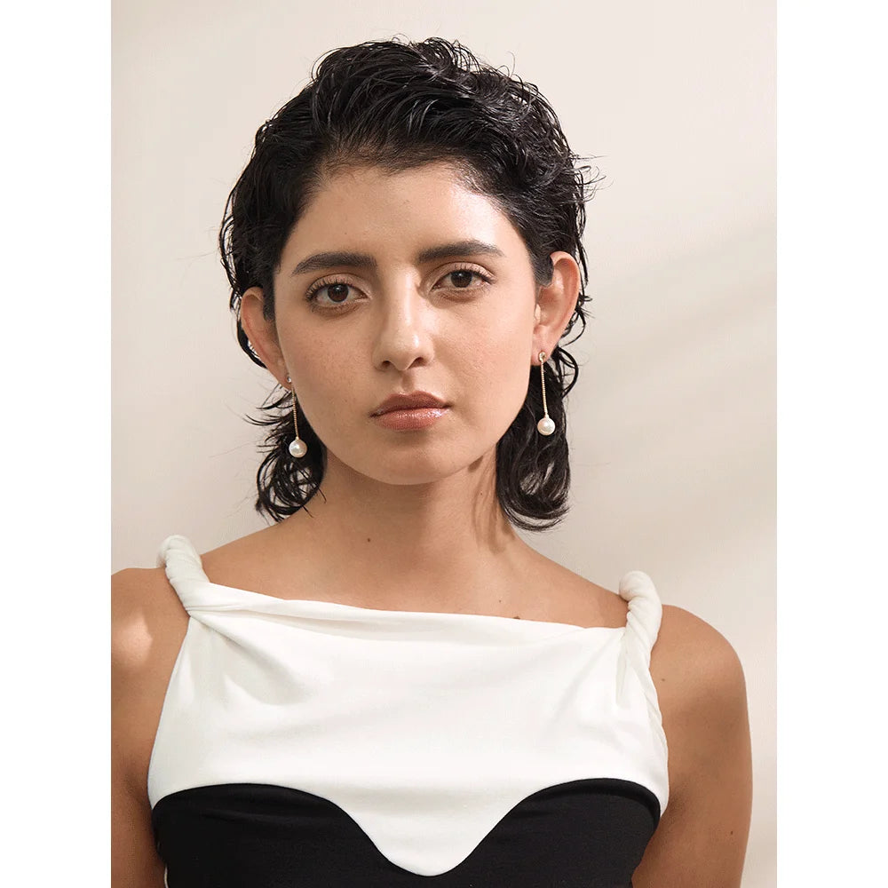 Isalene  Earrings Isabella Pearl Drop Earrings