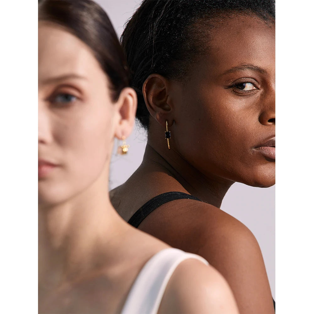 Isalene  Earrings Linear Prism Drop Earrings