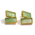 Isalene  Earrings Sage Green Sorrento Statement Earrings