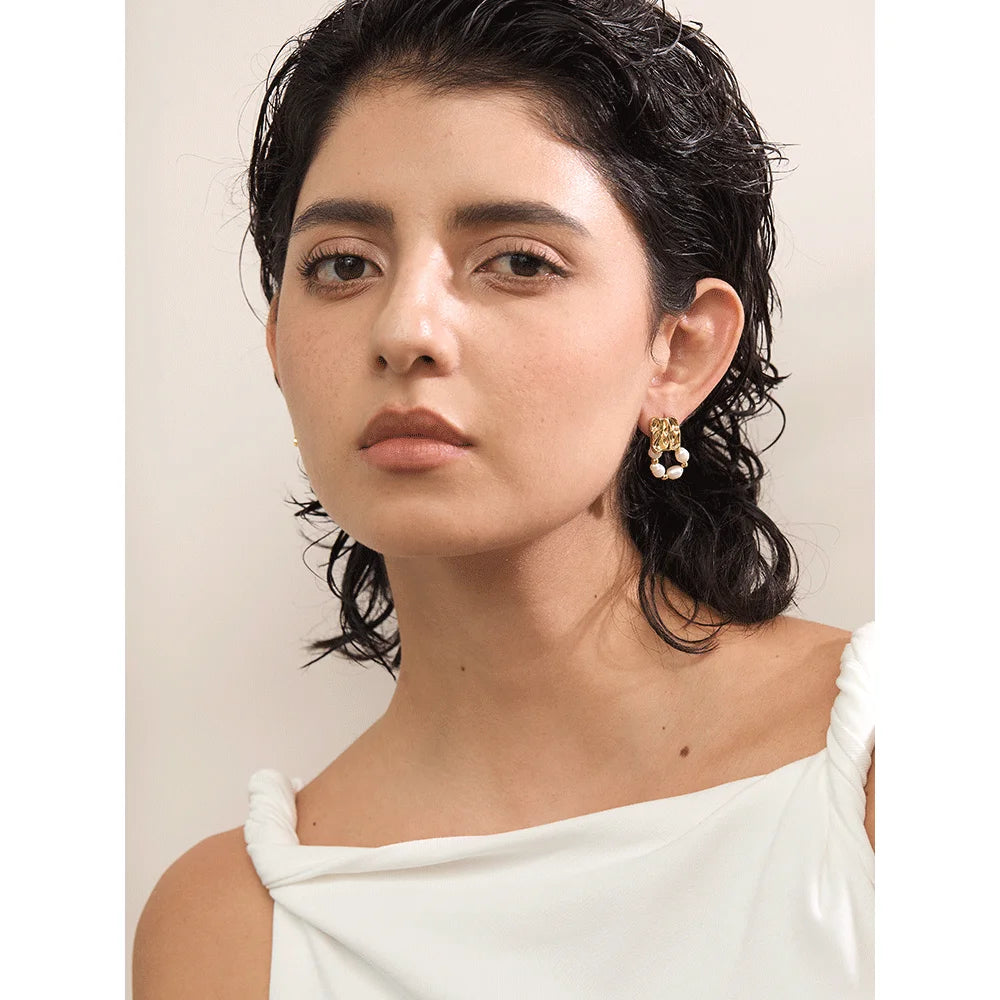Isalene  Earrings Seraphina Pearl Earrings