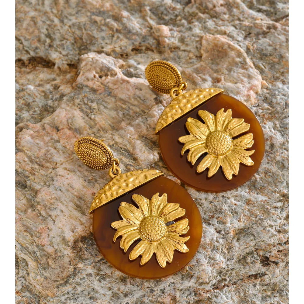 Isalene  Earrings Solara Statement Earrings