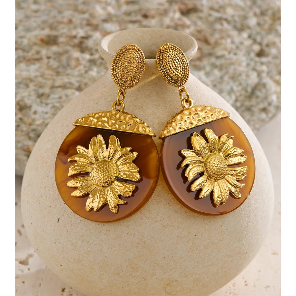Isalene  Earrings Solara Statement Earrings