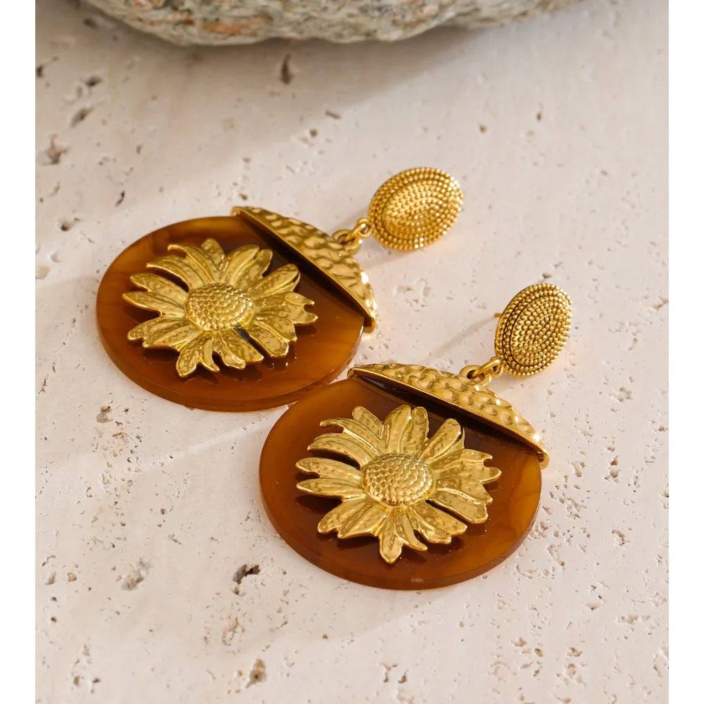 Isalene  Earrings Solara Statement Earrings