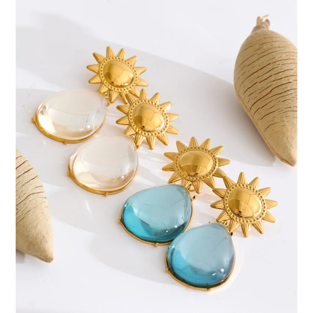 Isalene  Earrings Soleil Drop Earrings