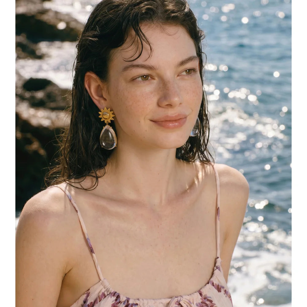 Isalene  Earrings Soleil Drop Earrings