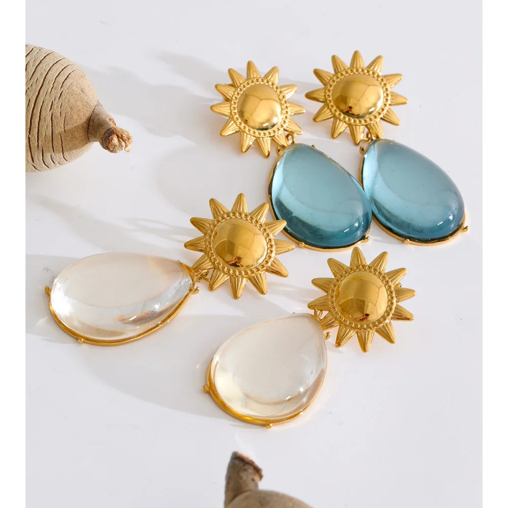 Isalene  Earrings Soleil Drop Earrings