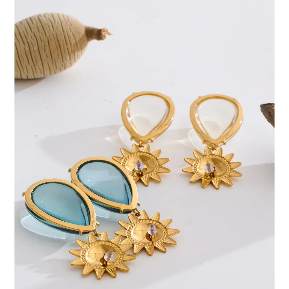 Isalene  Earrings Soleil Drop Earrings