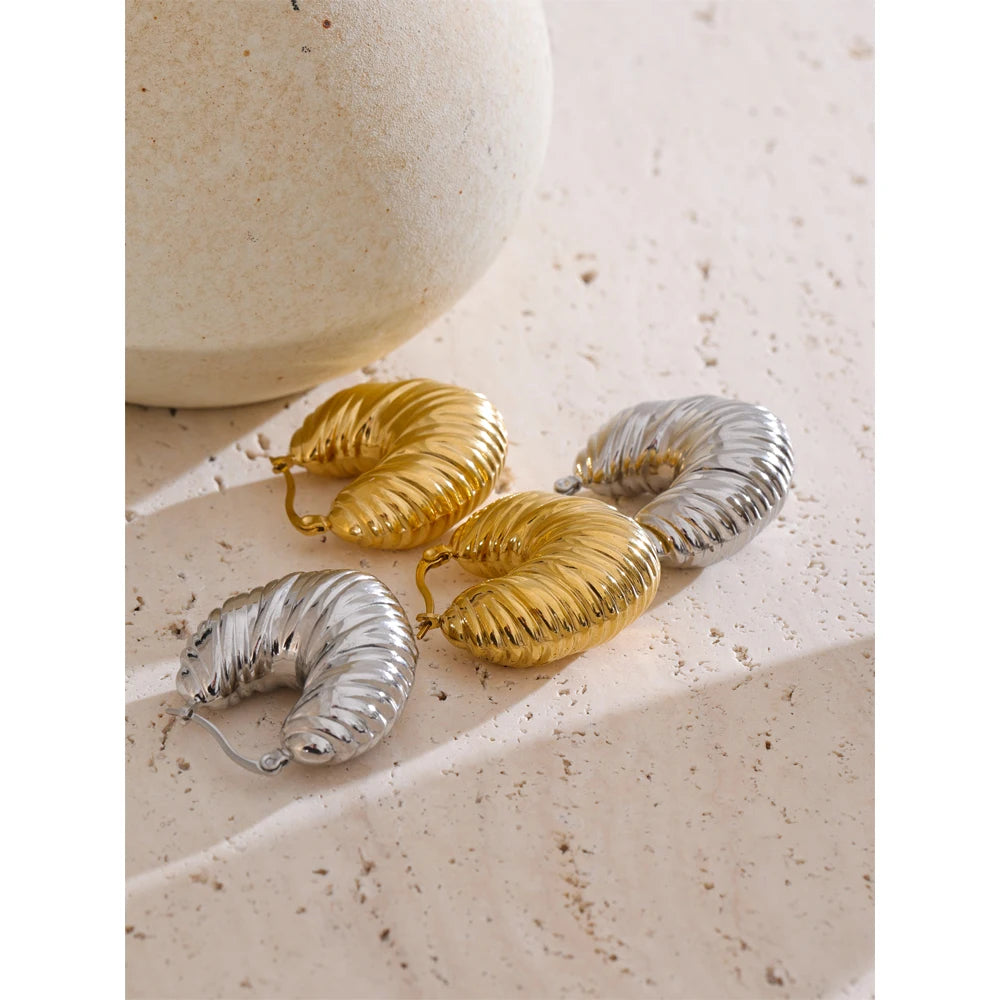 Isalene  Earrings Valencia Hoop Earrings