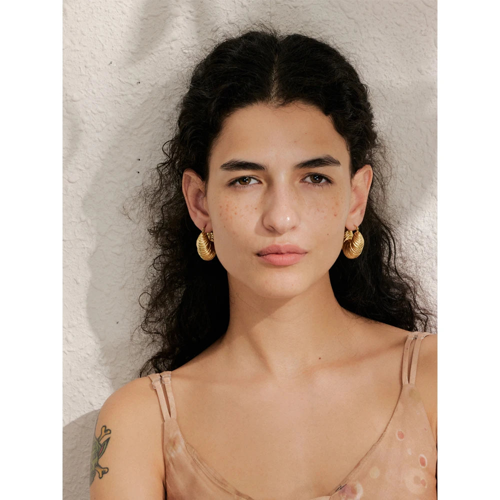 Isalene  Earrings Valencia Hoop Earrings