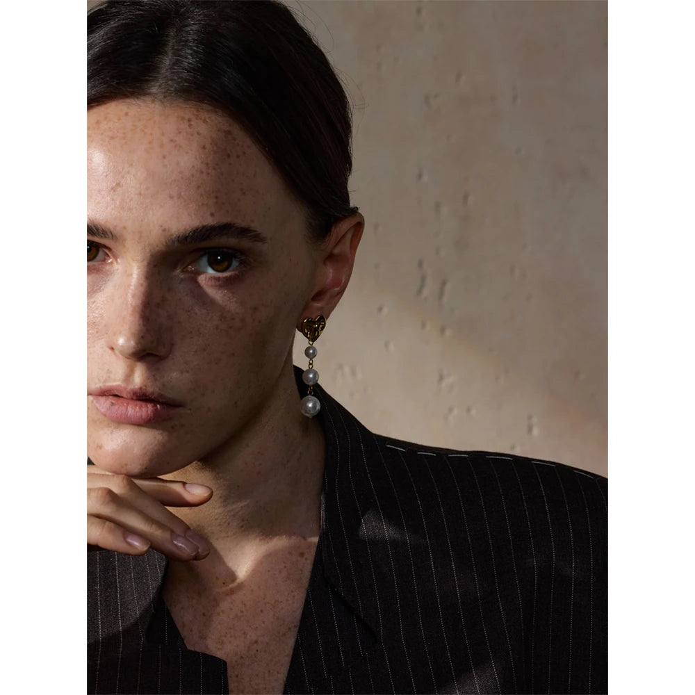 Isalene  Earrings Valentina Pearl Earrings