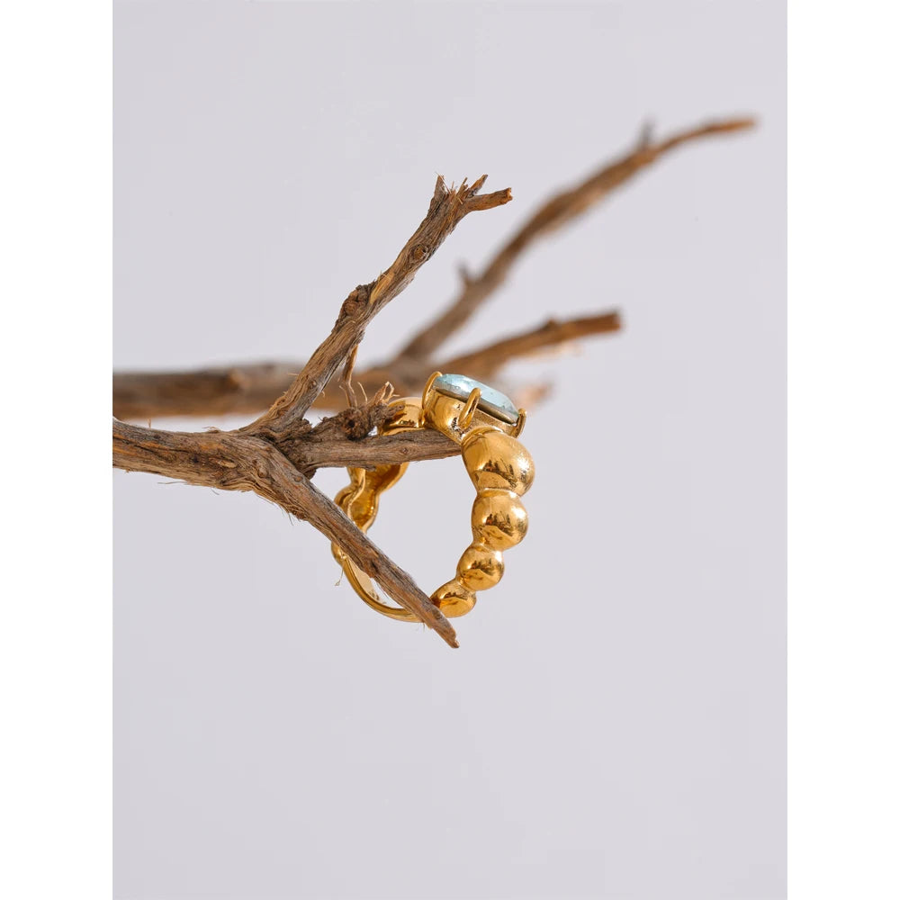 Isalene  Marina Gem Bubble Ring
