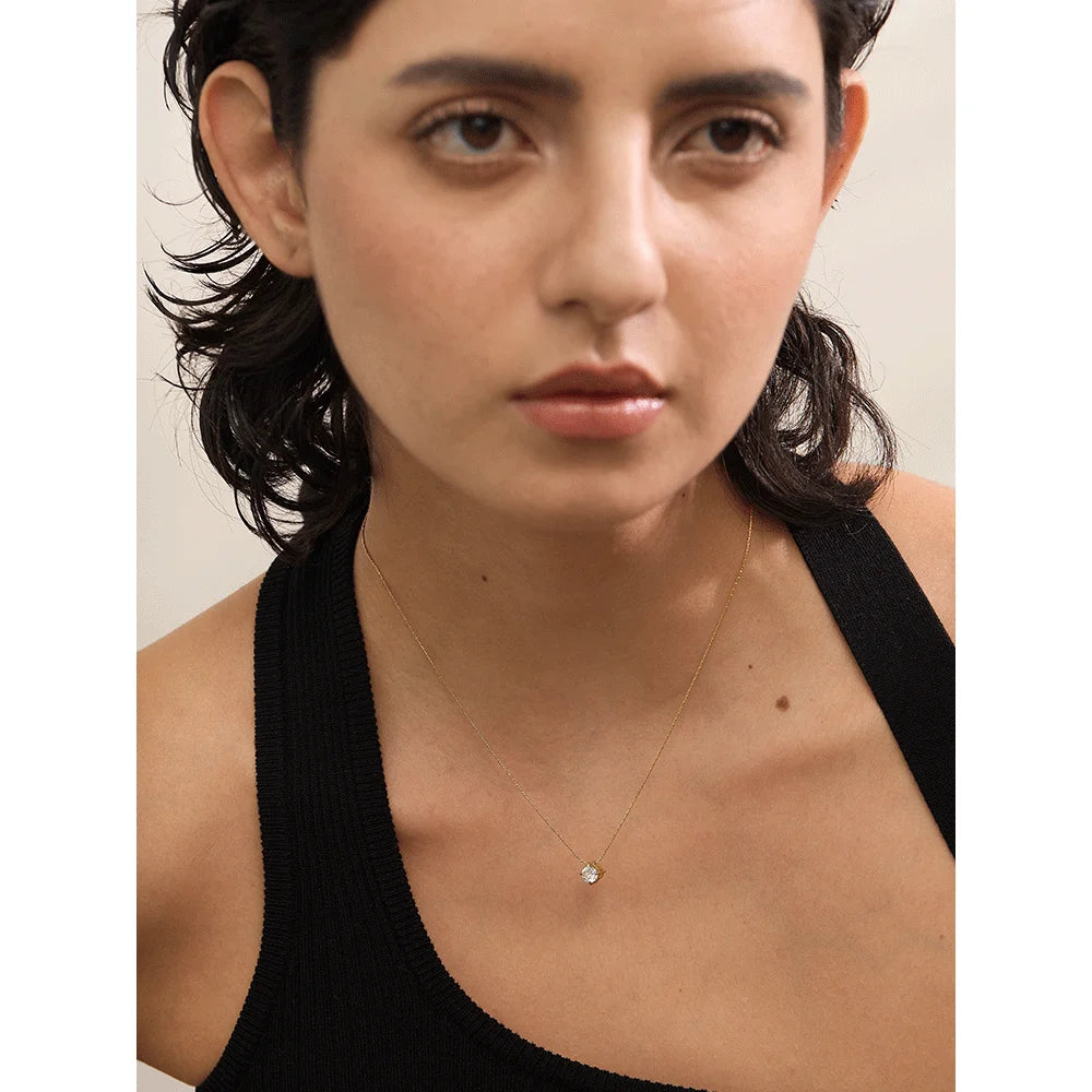 Isalene  Necklaces Aurora Solitaire Pendant Necklace